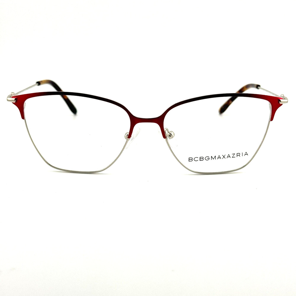 BCBGMAXAZRIA HENLEY Red Eyeglasses‎ Frame 54-15-135mm B40mm H12692